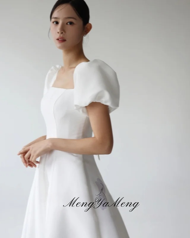 새로운 한국 웨딩 드레스 사진 촬영용 새틴 웨딩 드레스 - Modern Korean Lifestyle 리뷰 및 가격